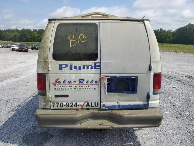 1FTNE14W17DA57869 - 2007 FORD ECONOLINE E150 VAN WHITE photo 6