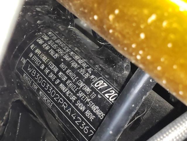 WB30G3302PRA42367 - 2023 BMW G310 GS BLACK photo 9