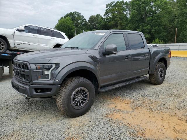 1FTFW1RG1KFA78043 - 2019 FORD F150 RAPTOR GRAY photo 1