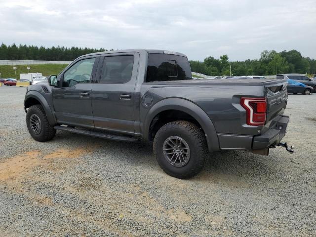 1FTFW1RG1KFA78043 - 2019 FORD F150 RAPTOR GRAY photo 2