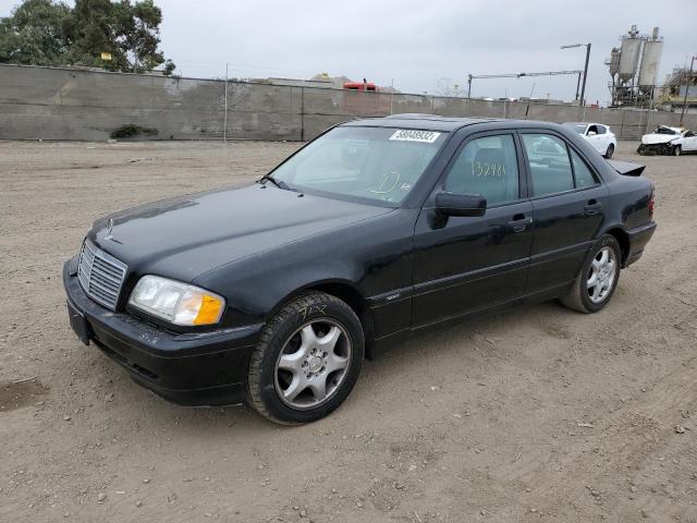 WDBHA29G1XA796112 - 1999 MERCEDES-BENZ C 280 BLACK photo 2