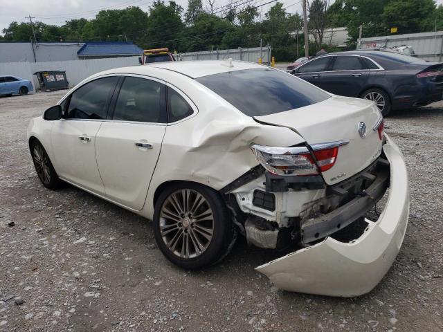 1G4PS5SK8C4162911 - 2012 BUICK VERANO WHITE photo 2