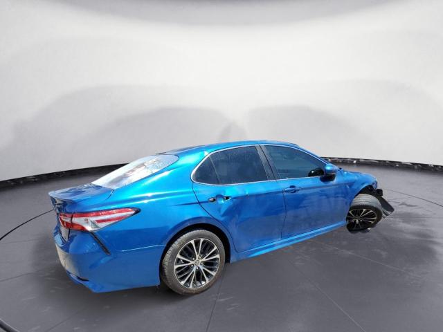 4T1G11AK8LU374771 - 2020 TOYOTA CAMRY SE BLUE photo 3