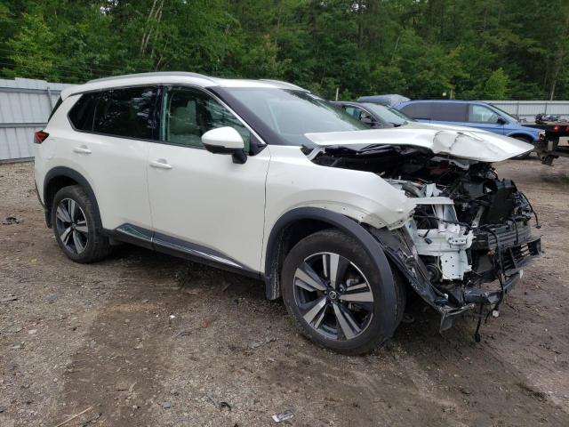 5N1AT3CB7MC785773 - 2021 NISSAN ROGUE SL WHITE photo 4