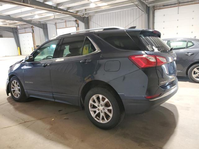 3GNAXSEVXJS578625 - 2018 CHEVROLET EQUINOX LT ლურჯი ფოტო 2