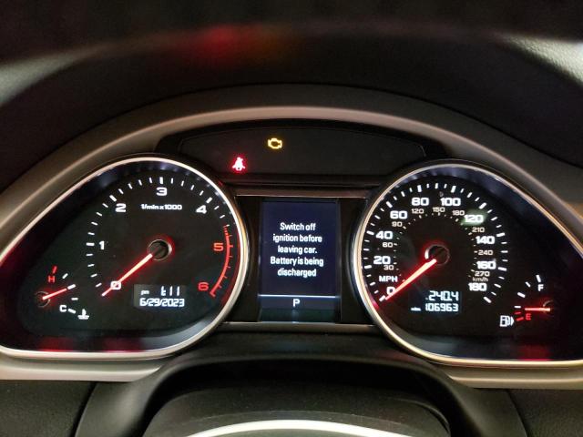 WA1WMAFE0ED017186 - 2014 AUDI Q7 PRESTIGE SILVER photo 9