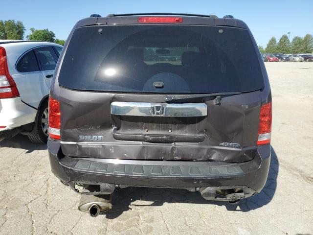 5FNYF4H5XDB036150 - 2013 HONDA PILOT EXL BROWN photo 6