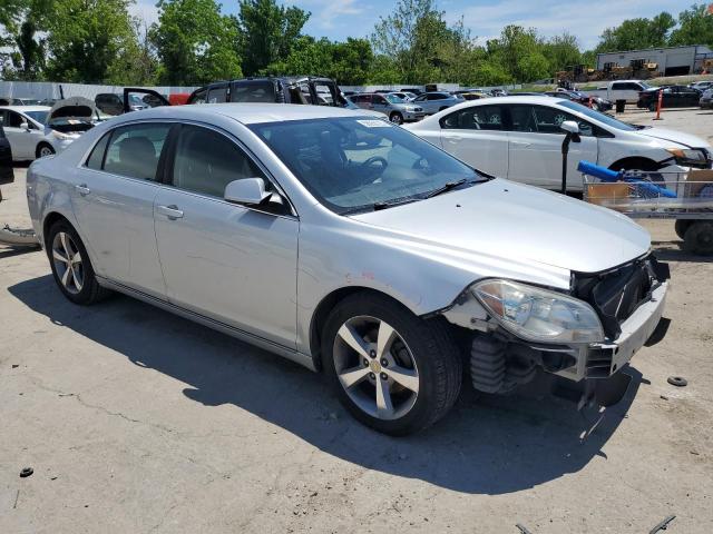 1G1ZC5E1XBF120765 - 2011 CHEVROLET MALIBU 1LT SILVER photo 4