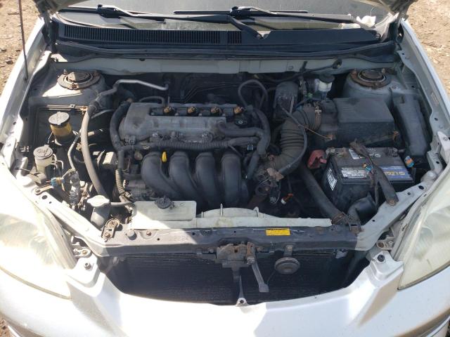 2T1KR32E74C235211 - 2004 TOYOTA COROLLA MA XR SILVER photo 11