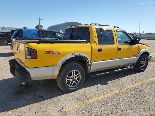 1GCDT13X44K112589 - 2004 CHEVROLET S TRUCK S10 YELLOW photo 3