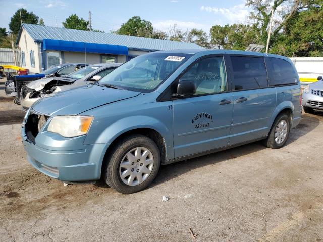 2A8HR44H48R118949 - 2008 CHRYSLER TOWN & COU LX BLUE photo 1