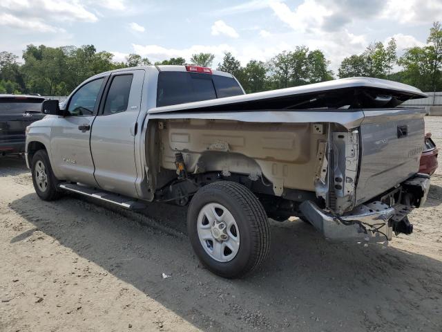 5TFRM5F14KX137784 - 2019 TOYOTA TUNDRA DOUBLE CAB SR/SR5 SILVER photo 2