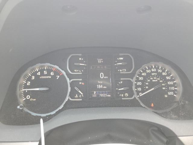 5TFRM5F14KX137784 - 2019 TOYOTA TUNDRA DOUBLE CAB SR/SR5 SILVER photo 9