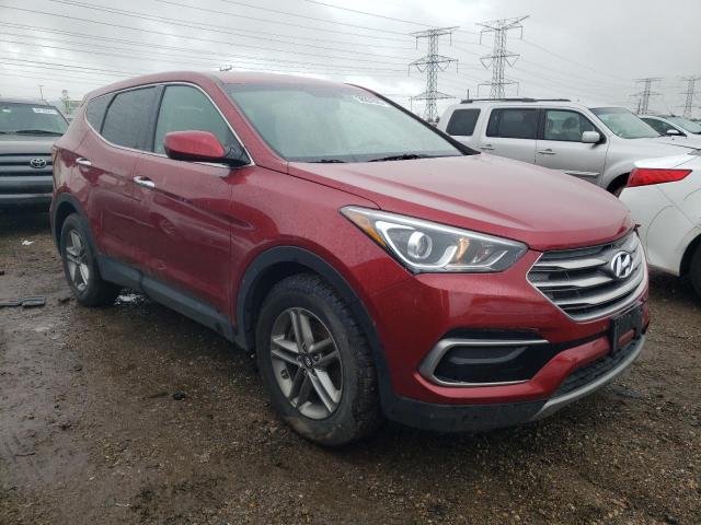 5XYZTDLB7HG492843 - 2017 HYUNDAI SANTA FE S წითელი ფოტო 4