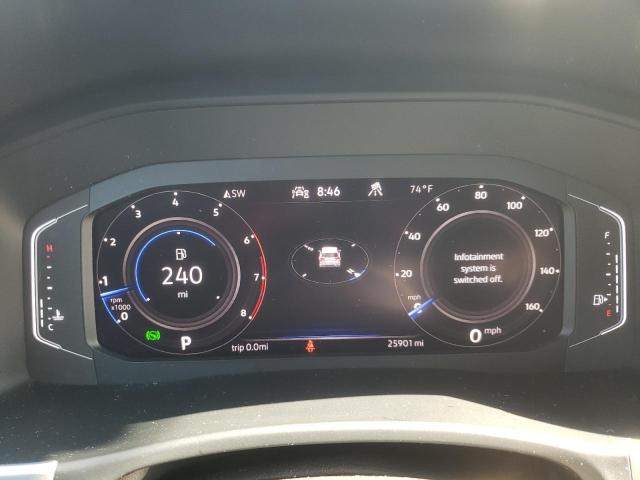 1V2HE2CA5NC224227 - 2022 VOLKSWAGEN ATLAS CROS SE ლურჯი ფოტო 9