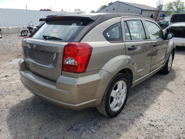 1B3HB28B98D685992 - 2008 DODGE CALIBER TAN photo 3