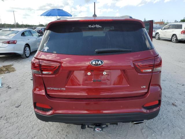 5XYPG4A57LG684202 - 2020 KIA SORENTO S RED photo 6