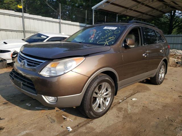 KM8NU4CC3CU191574 - 2012 HYUNDAI VERACRUZ GLS BROWN photo 1