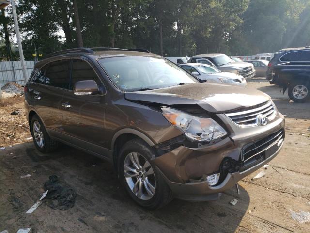 KM8NU4CC3CU191574 - 2012 HYUNDAI VERACRUZ GLS BROWN photo 4