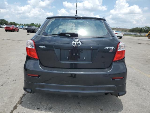 2T1KE40E89C022537 - 2009 TOYOTA COROLLA MA S BLACK photo 6