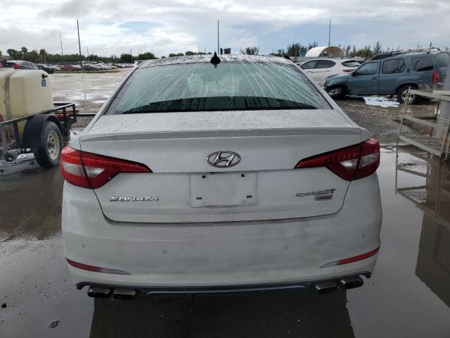 5NPE34AB5FH253878 - 2015 HYUNDAI SONATA SPORT WHITE photo 6