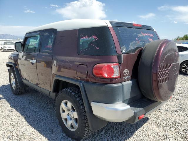 JTEZU11F470006488 - 2007 TOYOTA FJ CRUISER MAROON photo 2