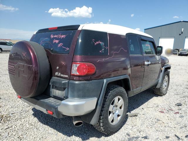 JTEZU11F470006488 - 2007 TOYOTA FJ CRUISER MAROON photo 3