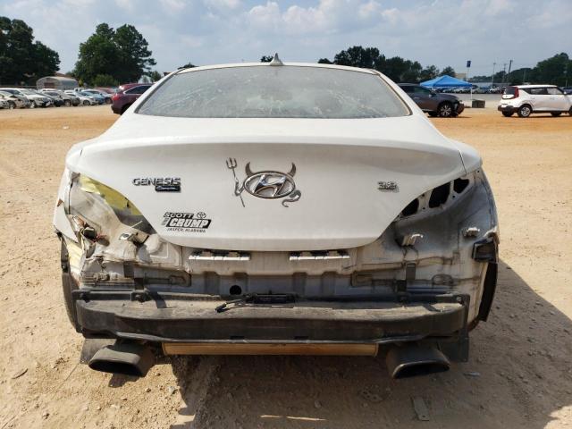 KMHHU6KJ8DU103094 - 2013 HYUNDAI GENESIS CO 3.8L WHITE photo 6