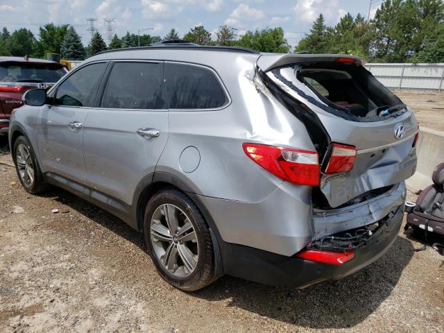 KM8SRDHF7EU038206 - 2014 HYUNDAI SANTA FE GLS GRAY photo 2