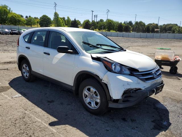 5J6RM4H37DL046506 - 2013 HONDA CR-V LX WHITE photo 4