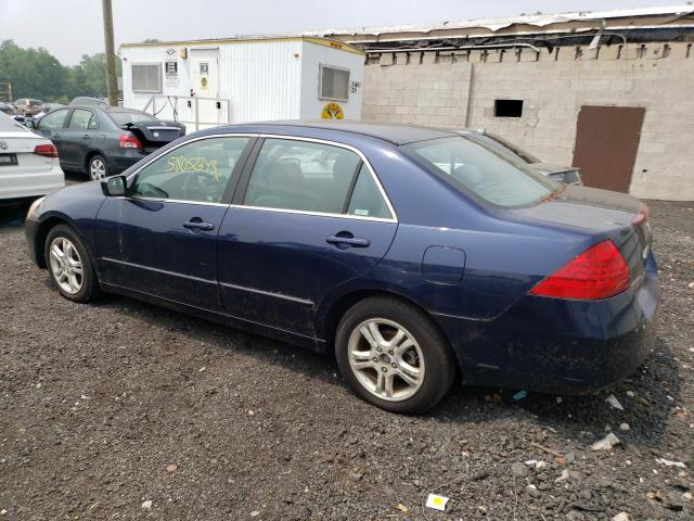 1HGCM56356A112409 - 2006 HONDA ACCORD SE BLUE photo 2