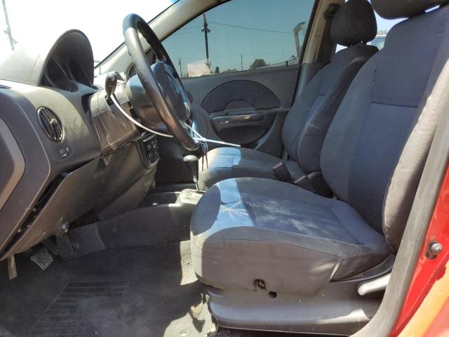 KL1TD56636B682497 - 2006 CHEVROLET AVEO BASE Qırmızı foto 7
