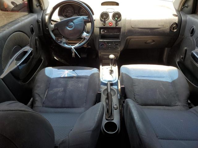 KL1TD56636B682497 - 2006 CHEVROLET AVEO BASE Qırmızı foto 8