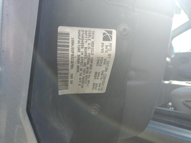 1G8AJ52F83Z167801 - 2003 SATURN ION LEVEL 2 蓝色 照片 12