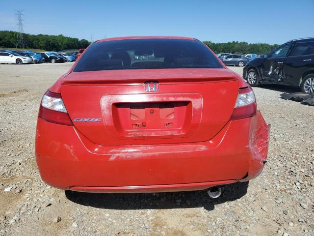 2HGFG12846H563752 - 2006 HONDA CIVIC EX RED photo 6