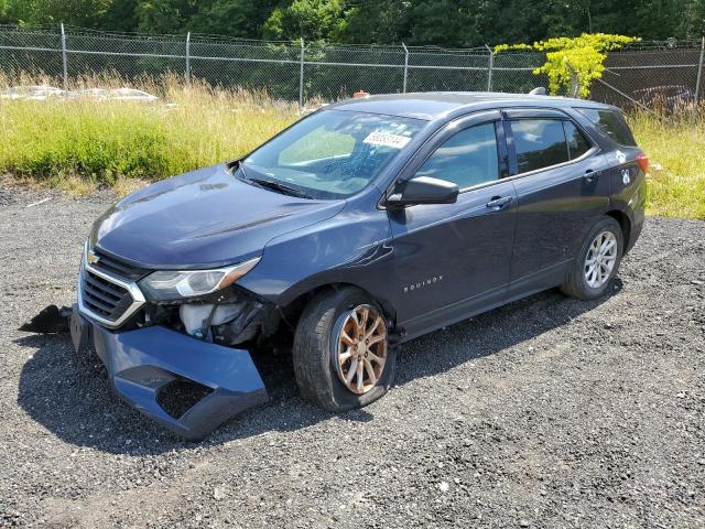 3GNAXHEV6JL123204 - 2018 CHEVROLET EQUINOX LS BLUE photo 1