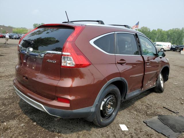 2HKRM4H71FH607069 - 2015 HONDA CR-V EXL MAROON photo 3