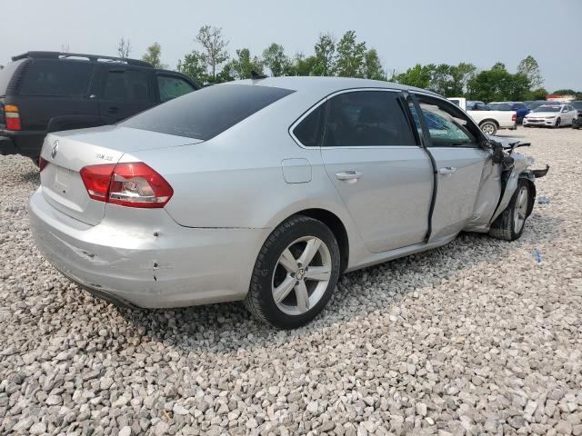 1VWBN7A38CC003501 - 2012 VOLKSWAGEN PASSAT SE SILVER photo 3