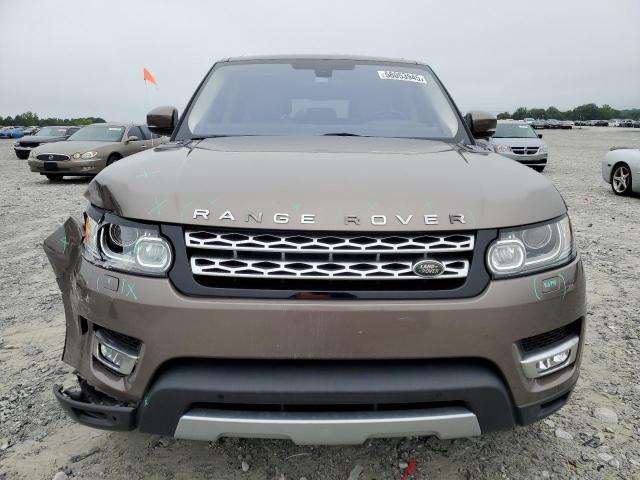 SALWR2PF0GA585942 - 2016 LAND ROVER RANGE ROVE HSE BROWN photo 5