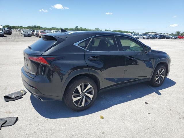 JTJYARBZ5J2104129 - 2018 LEXUS NX 300 BASE შავი ფოტო 3