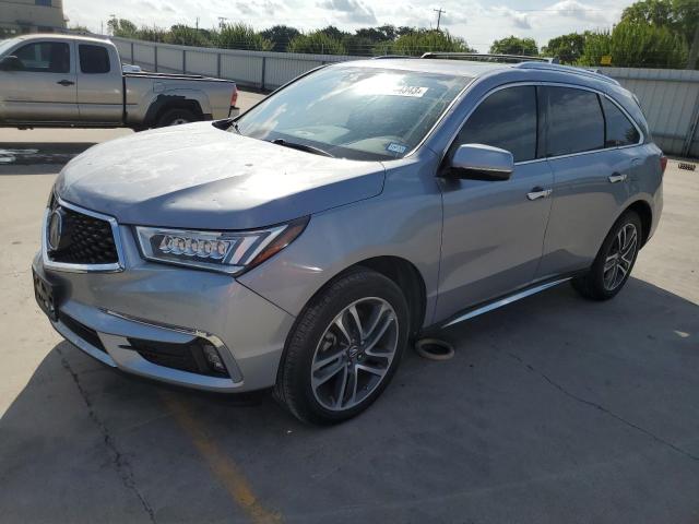 5FRYD3H84HB013980 - 2017 ACURA MDX ADVANCE SILVER photo 1