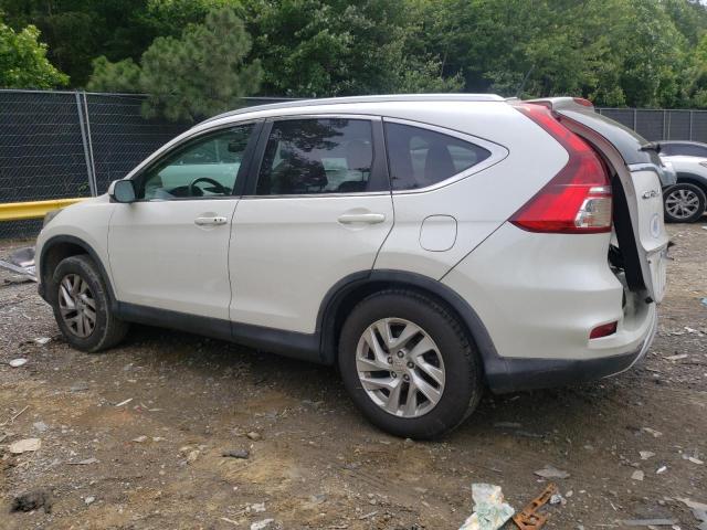 5J6RM4H78FL035651 - 2015 HONDA CR-V EXL WHITE photo 2