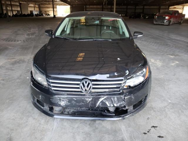 1VWBP7A37DC097012 - 2013 VOLKSWAGEN PASSAT SE BLACK photo 5