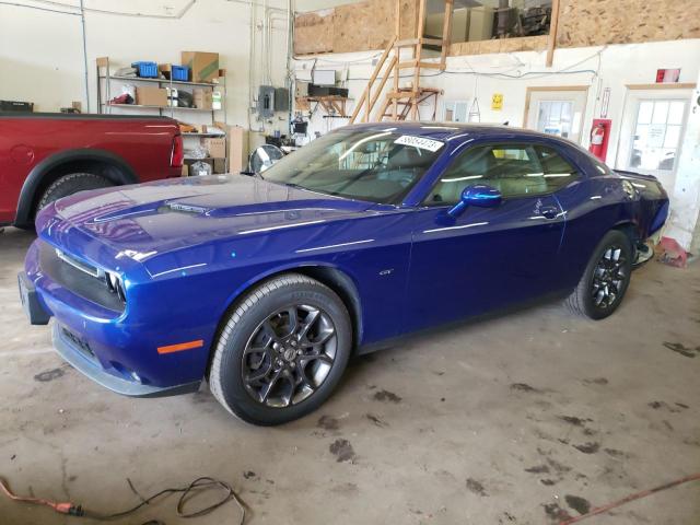 2C3CDZGG3JH170508 - 2018 DODGE CHALLENGER GT BLUE photo 1