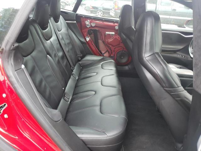 5YJSA1E27FF108843 - 2015 TESLA MODEL S Червоний фото 10