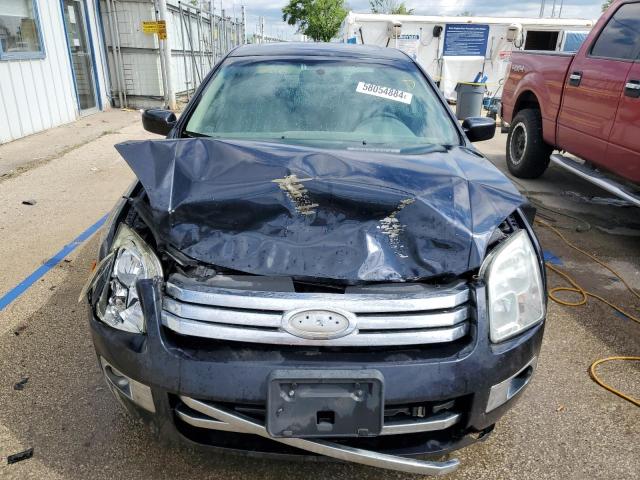 3FAHP08ZX8R263468 - 2008 FORD FUSION SEL BLUE photo 5