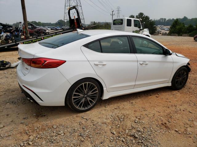 KMHD04LB9JU521617 - 2018 HYUNDAI ELANTRA SPORT WHITE photo 3