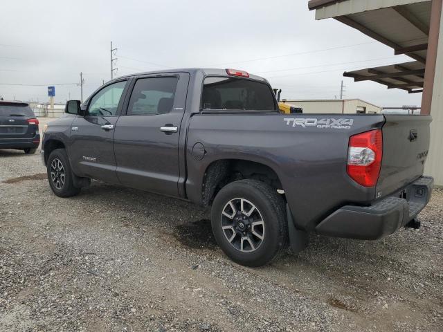 5TFHY5F11EX355525 - 2014 TOYOTA TUNDRA CREWMAX LIMITED GRAY photo 2