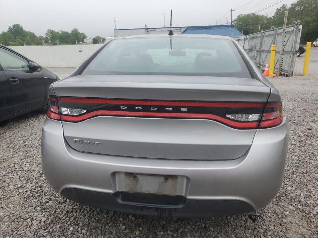 1C3CDFAA2ED738222 - 2014 DODGE DART SE SILVER photo 6