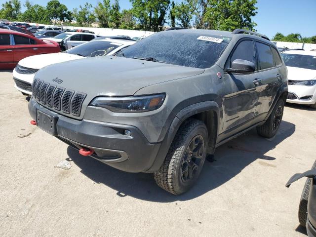 1C4PJMBNXKD437284 - 2019 JEEP CHEROKEE TRAILHAWK GRAY photo 1